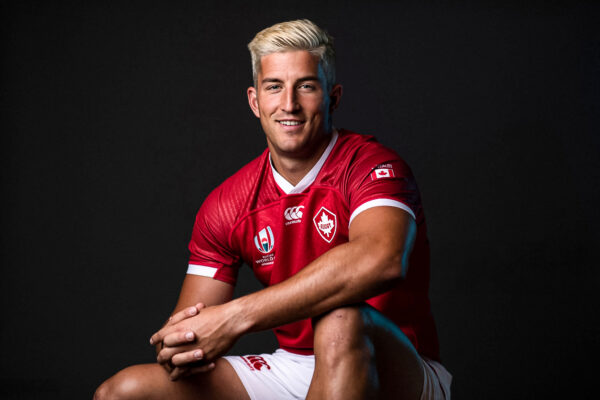 NAGATO, JAPAN - SEPTEMBER 18: DTH Van Der Merwe of Canada poses for a portrait during the Canada Rugby World Cup 2019 squad photo call on September 18, 2019 in Nagato, Yamaguchi, Japan. (Photo by Ezra Shaw - World Rugby/World Rugby via Getty Images)